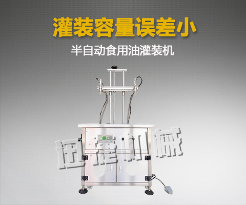 半自動電氣結(jié)合BSB雙頭食用油灌裝機